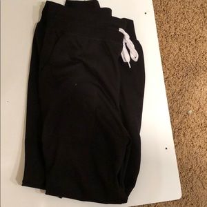 Black joggers